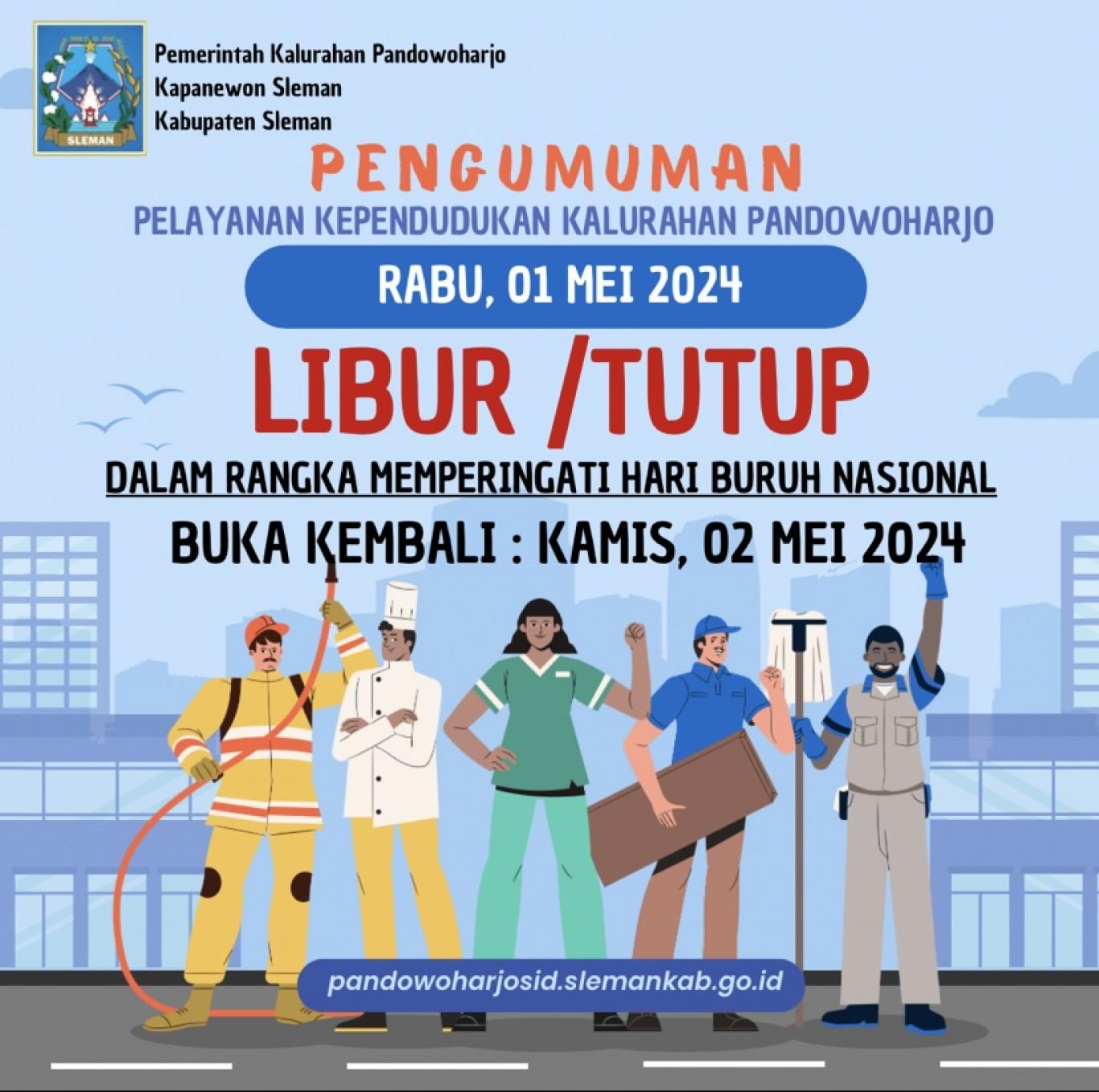 gambar_Pengumuman Libur Dalam Rangka Memperingati Hari Buruh Nasional